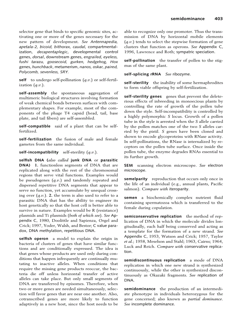 image for page A Dictionary of Genetics