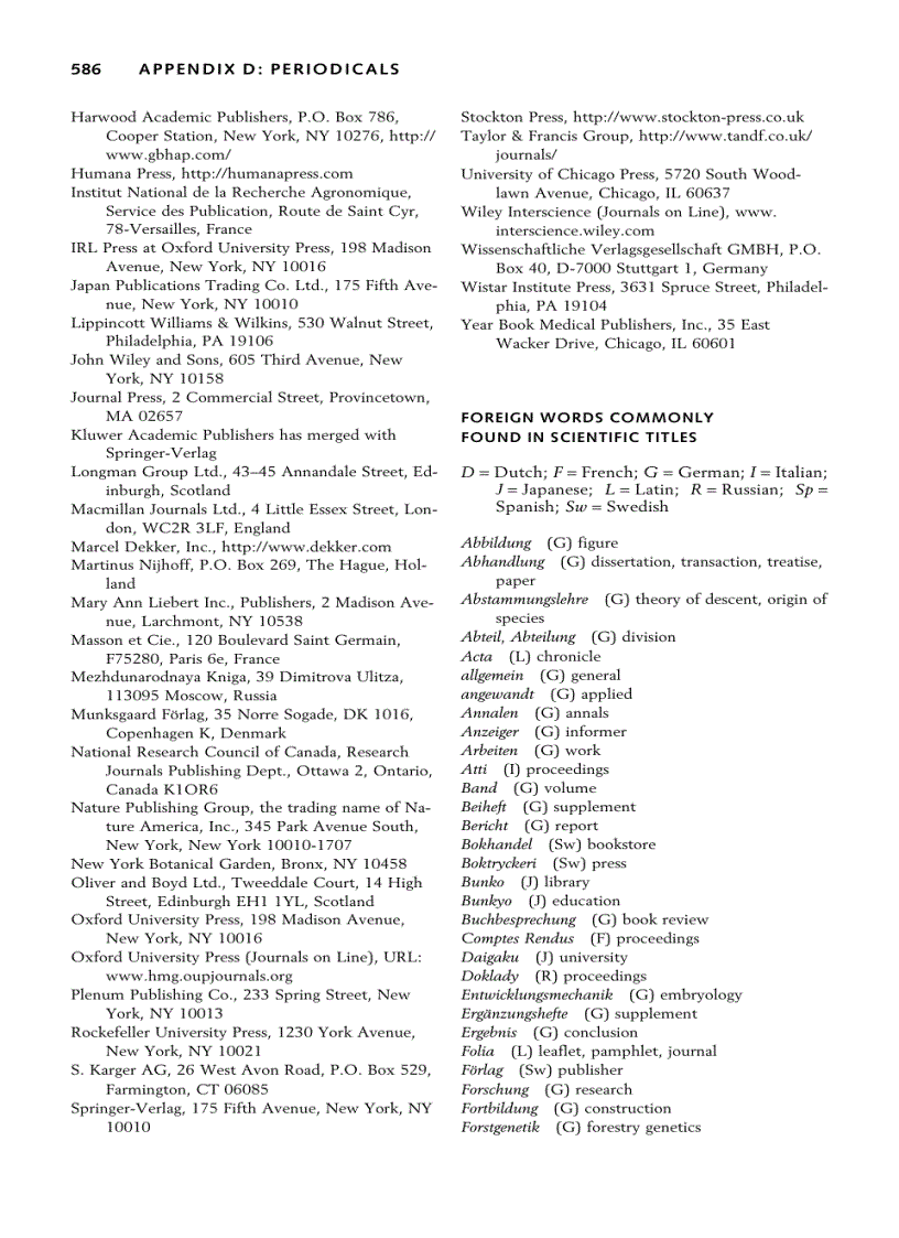 image for page A Dictionary of Genetics