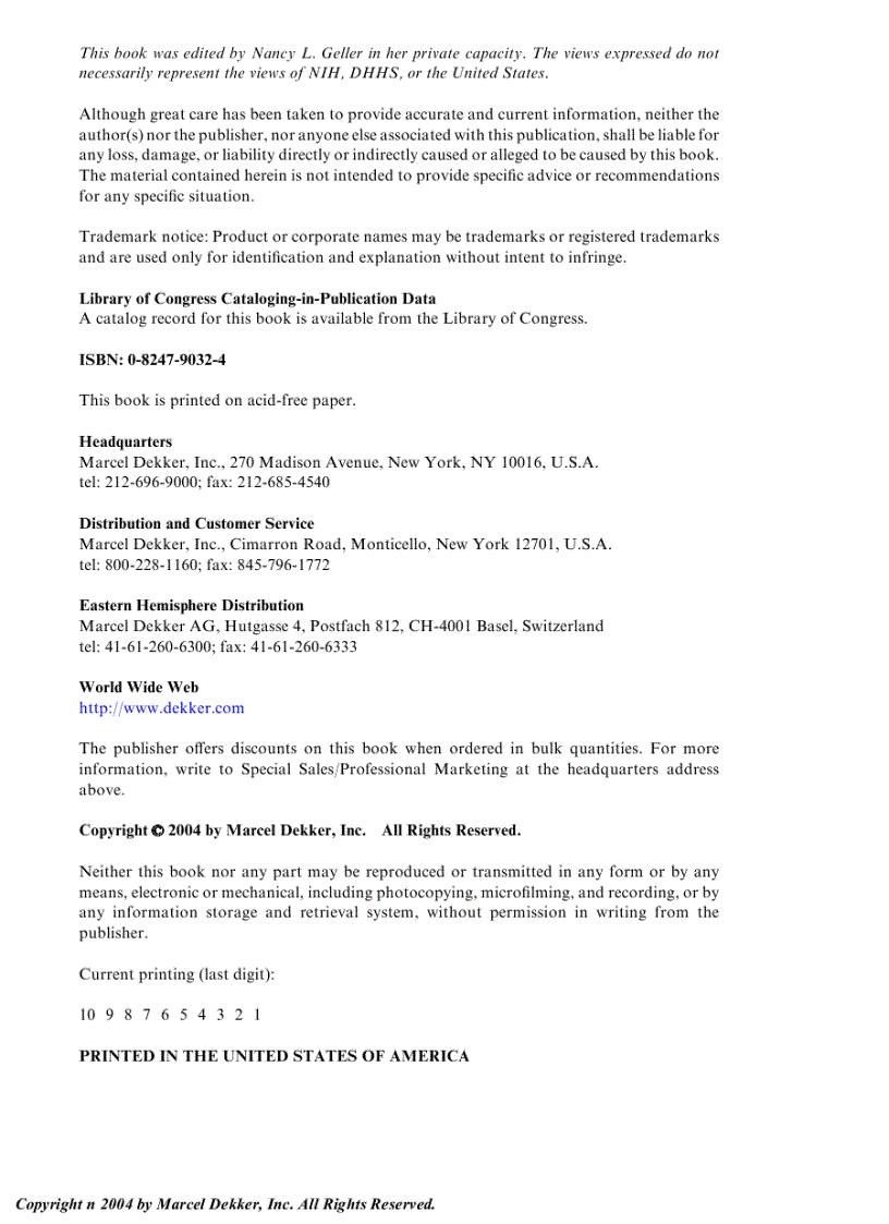 image for page Advances in Clinical Trial Biostatistics 1st Edition