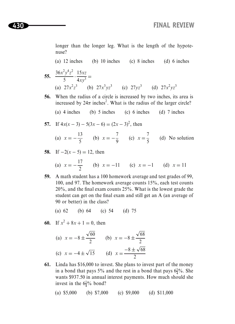 image for page Algebra Demystified
