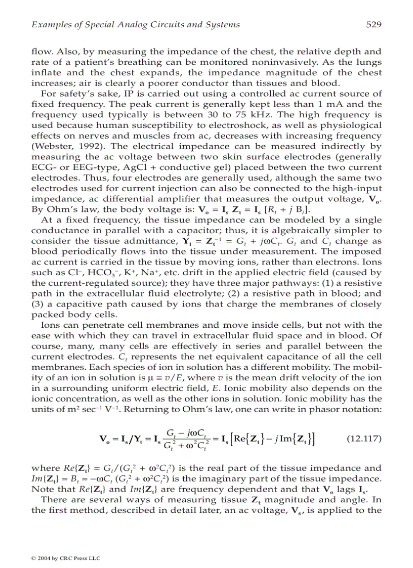 image for page Analysis and Application of Analog Electronic Circuits to Biomedical