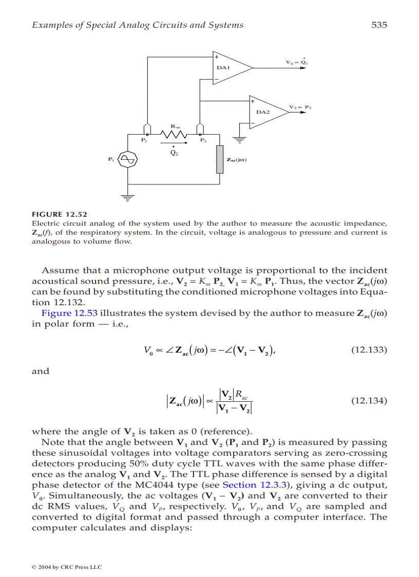 image for page Analysis and Application of Analog Electronic Circuits to Biomedical