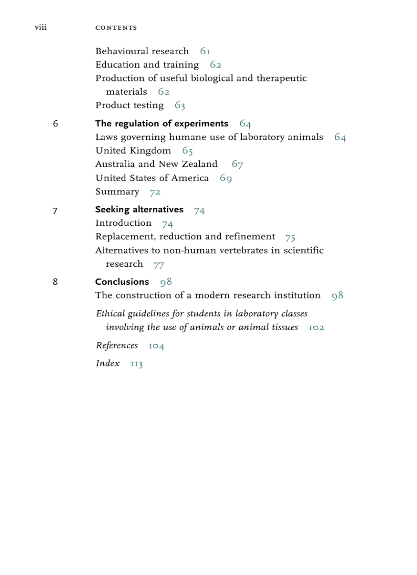 image for page Animal Experimentation A Guide to the Issues 2nd Edition