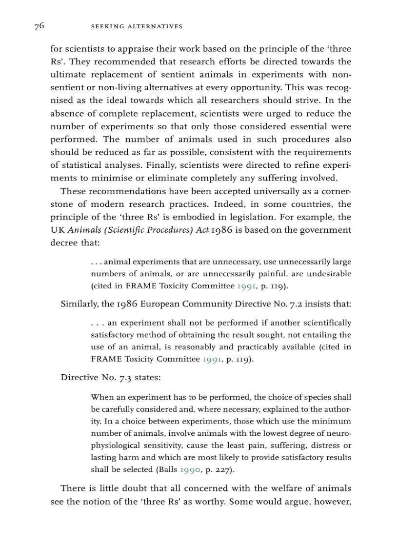 image for page Animal Experimentation A Guide to the Issues 2nd Edition