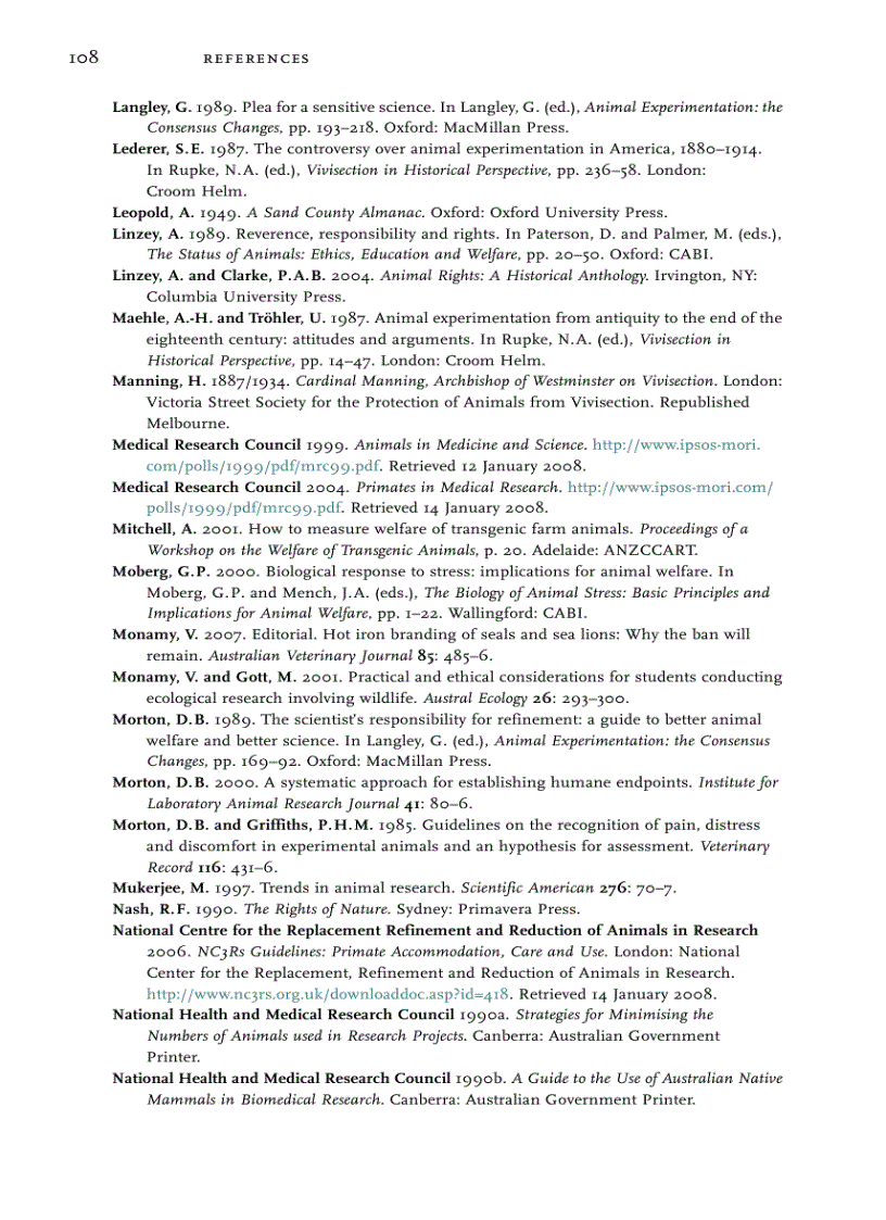 image for page Animal Experimentation A Guide to the Issues 2nd Edition