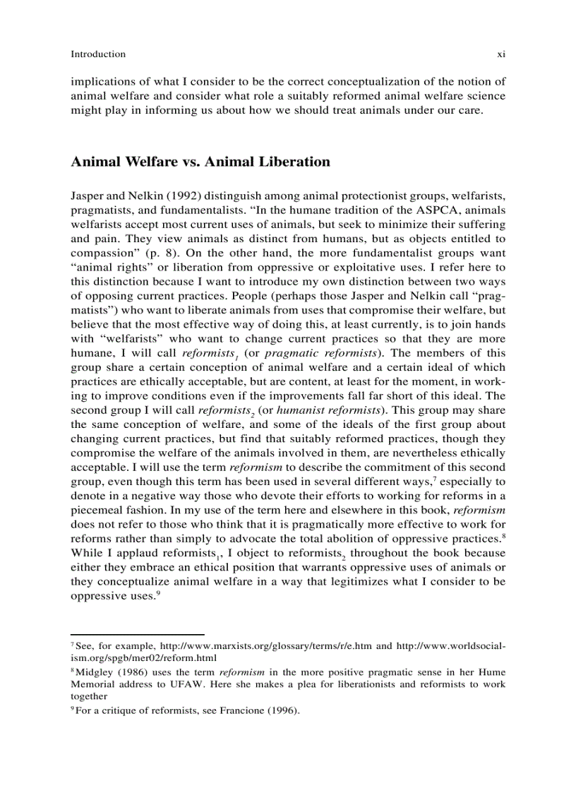 image for page Animal Welfare Competing Conceptions and Their Ethical Implications