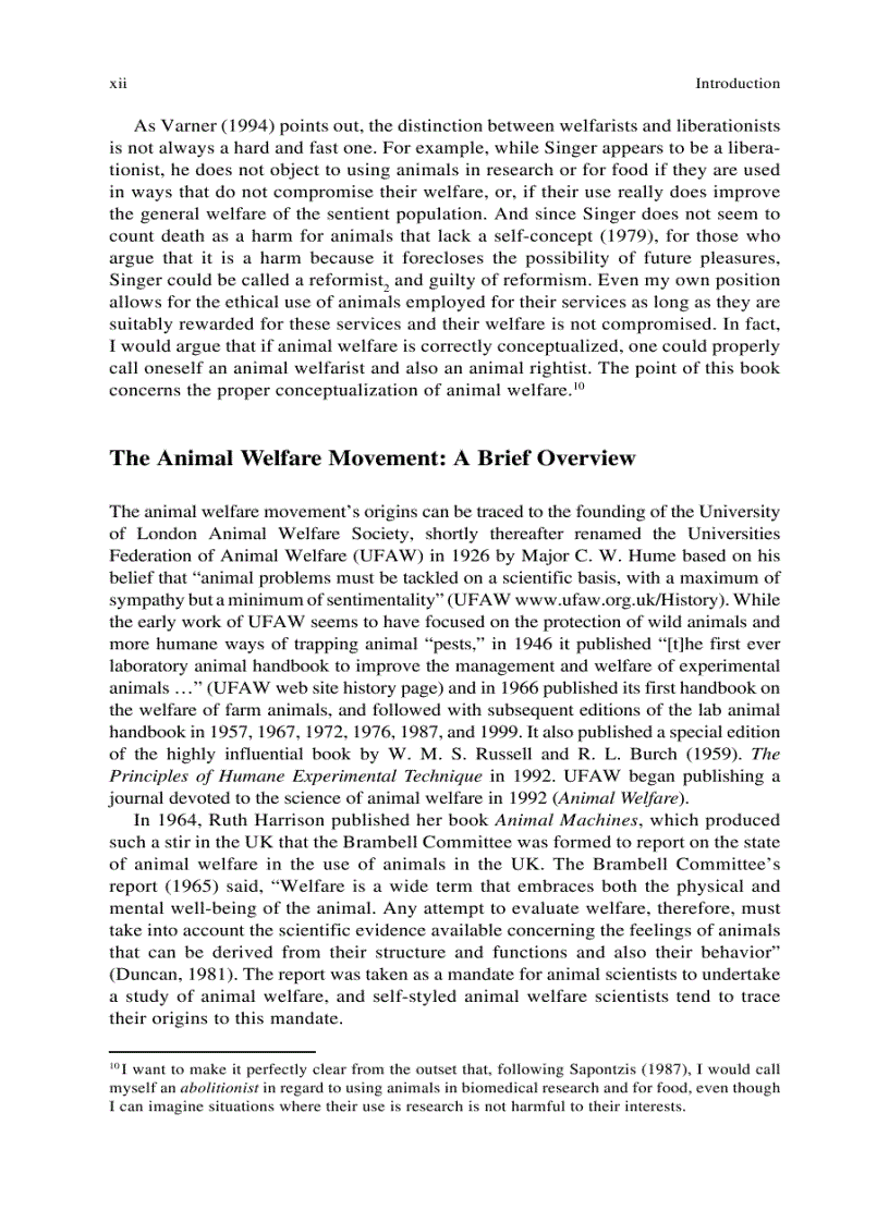 image for page Animal Welfare Competing Conceptions and Their Ethical Implications