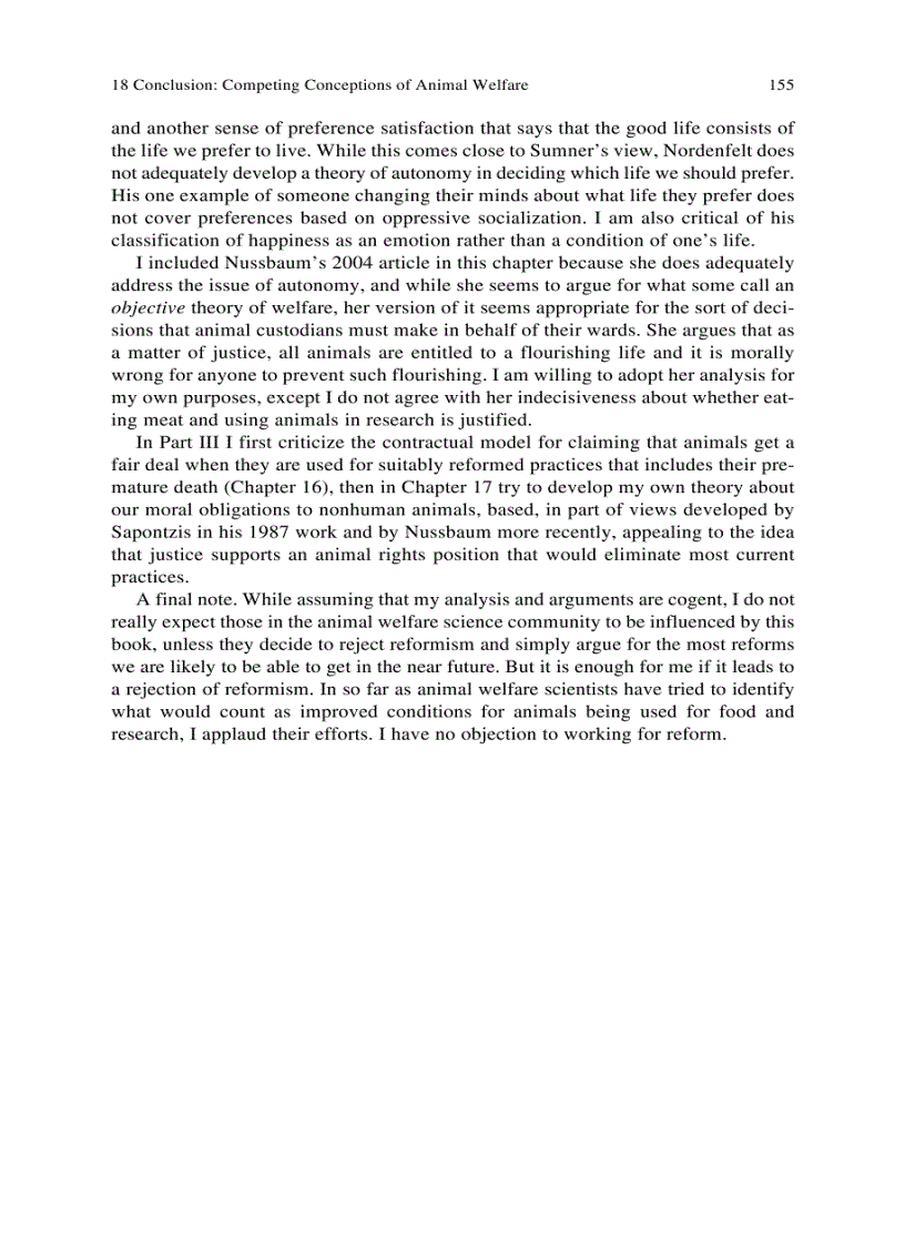 image for page Animal Welfare Competing Conceptions and Their Ethical Implications