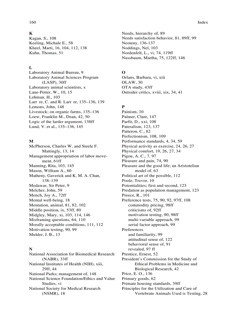image for page Animal Welfare Competing Conceptions and Their Ethical Implications