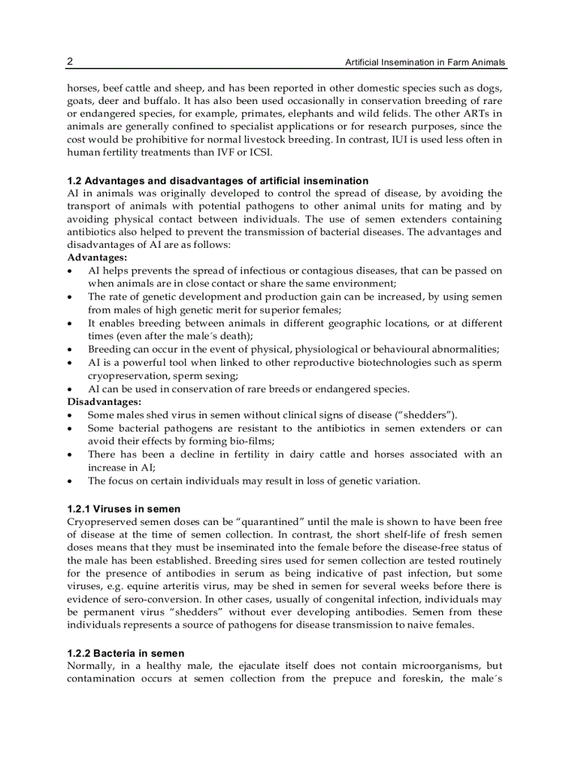 image for page Artificial Insemination in Farm Animals