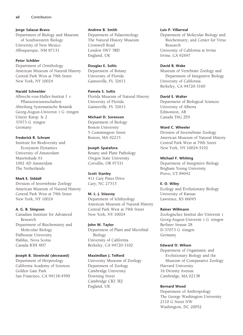 image for page Assembling the Tree of Life