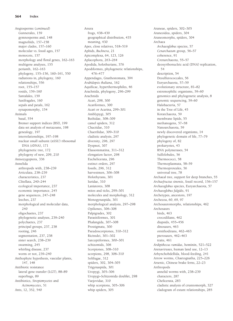 image for page Assembling the Tree of Life