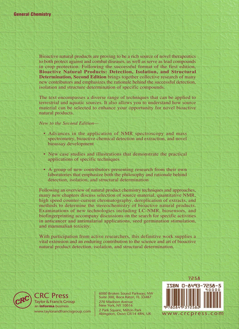 image for page Bioactive Natural Products 2nd Edition