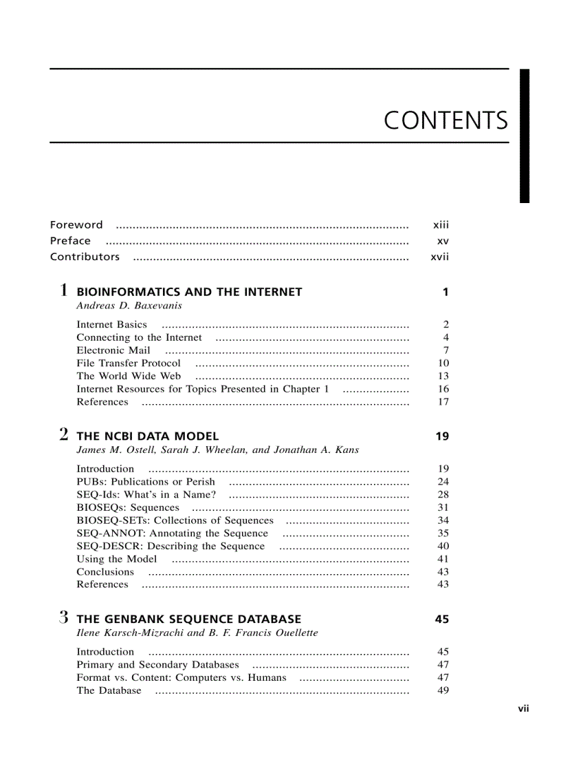 image for page Bioinformatics 2nd Edition