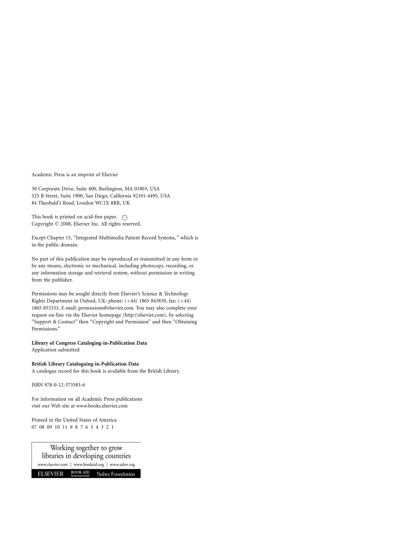 image for page Biomedical Information Technology