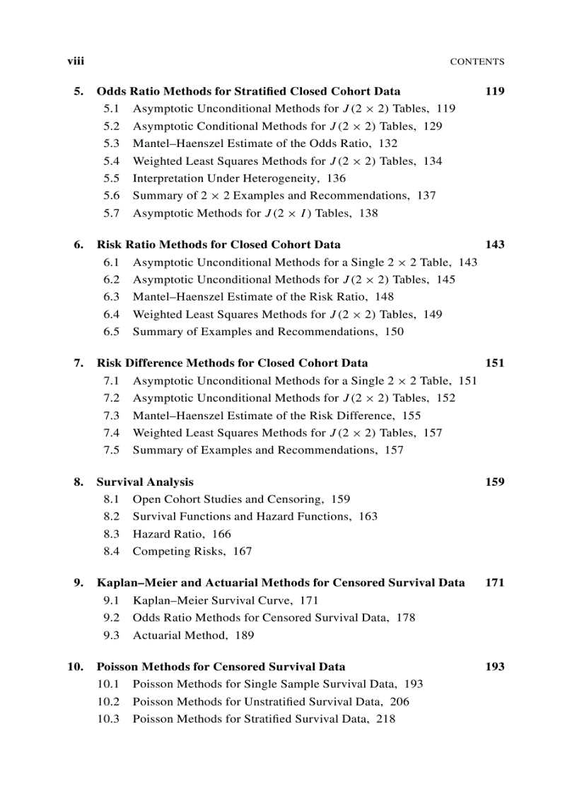 Biostatistical Methods in Epidemiology