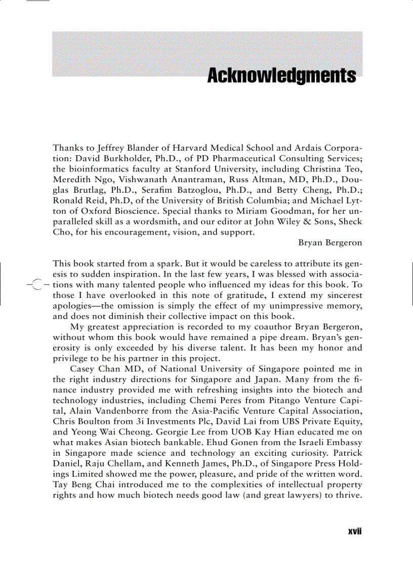 image for page Biotech Industry A Global