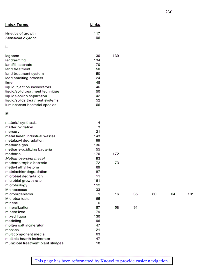 image for page Biotechnology for Waste and Wastewater Treatment