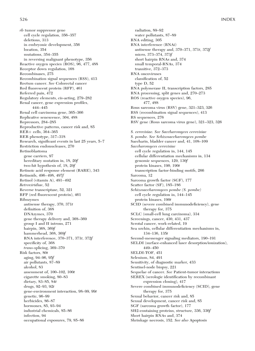 image for page Cancer Biology