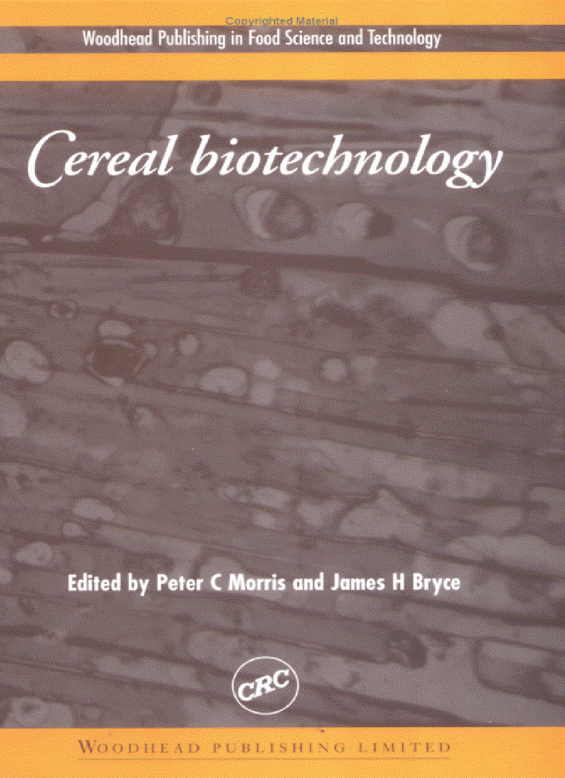 image for page Cereal Biotechnology