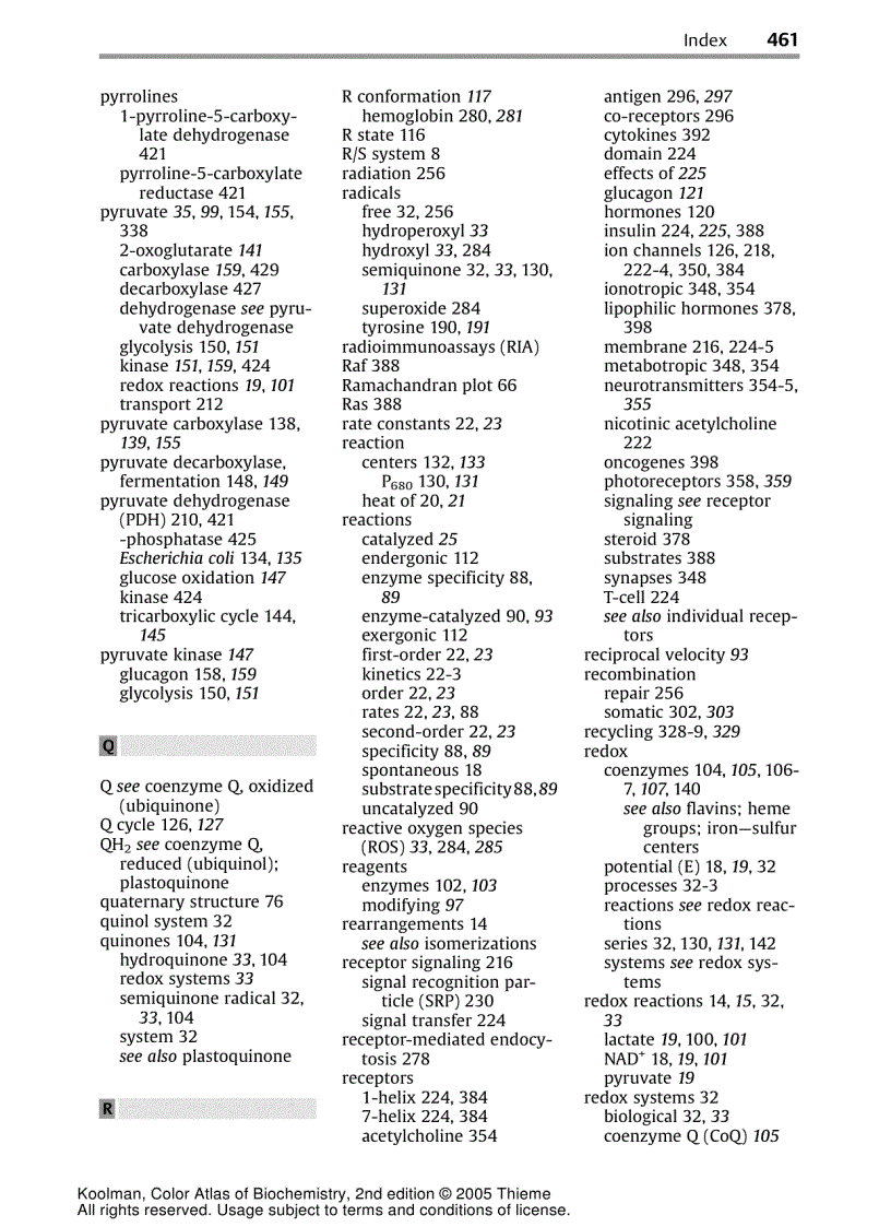image for page Color Atlas of Biochemistry