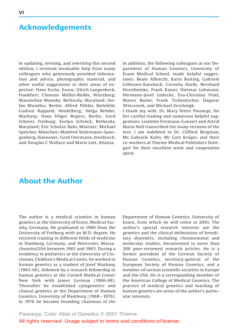 image for page Color Atlas of Genetics Thieme Flexibook 2nd Edition