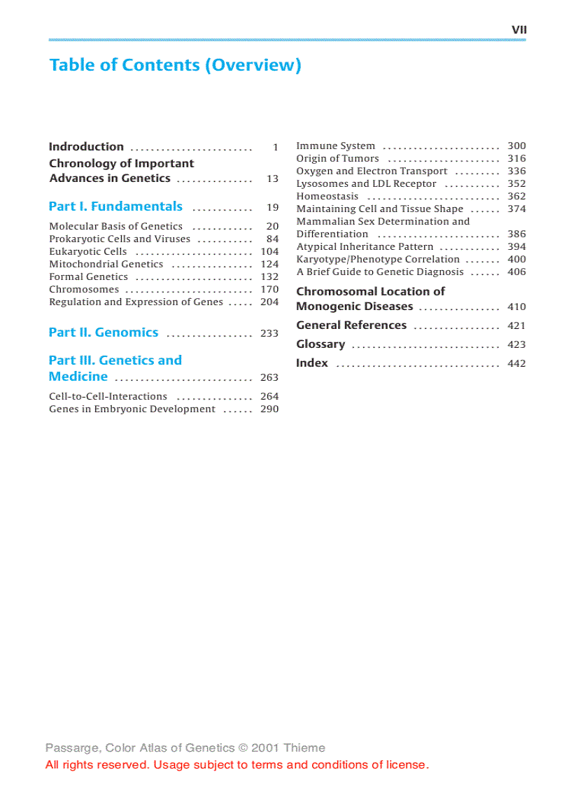image for page Color Atlas of Genetics Thieme Flexibook 2nd Edition
