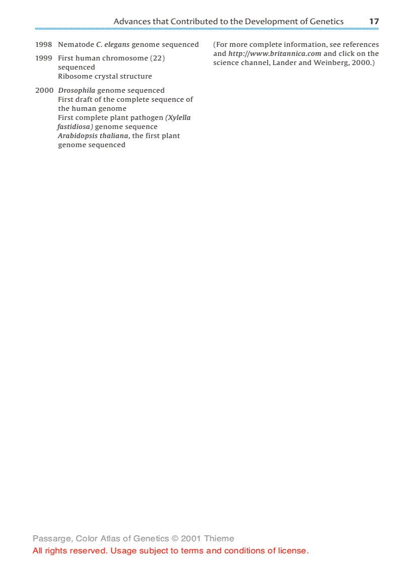 image for page Color Atlas of Genetics Thieme Flexibook 2nd Edition