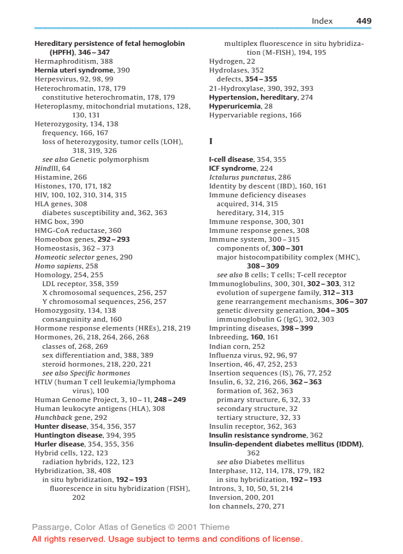 image for page Color Atlas of Genetics Thieme Flexibook 2nd Edition