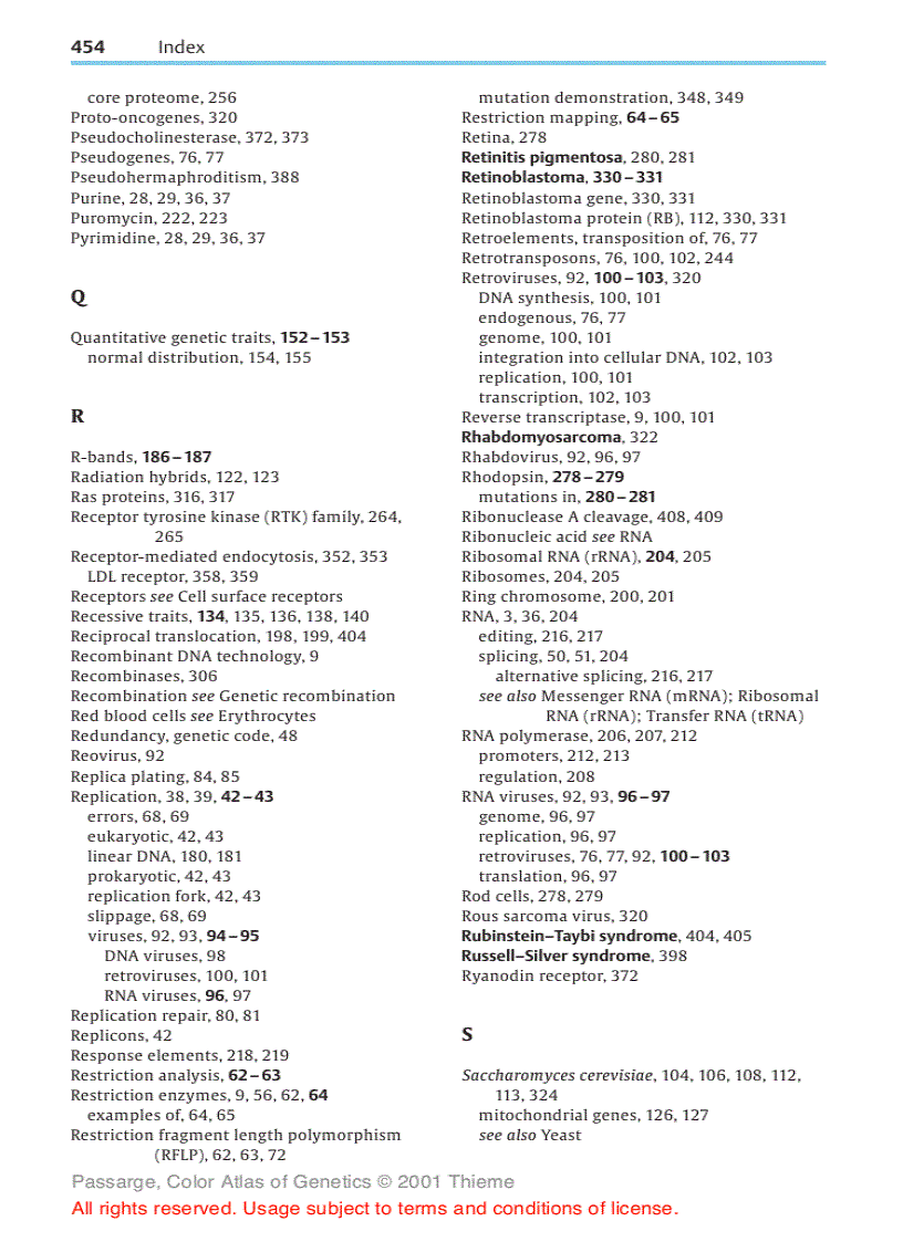 image for page Color Atlas of Genetics Thieme Flexibook 2nd Edition