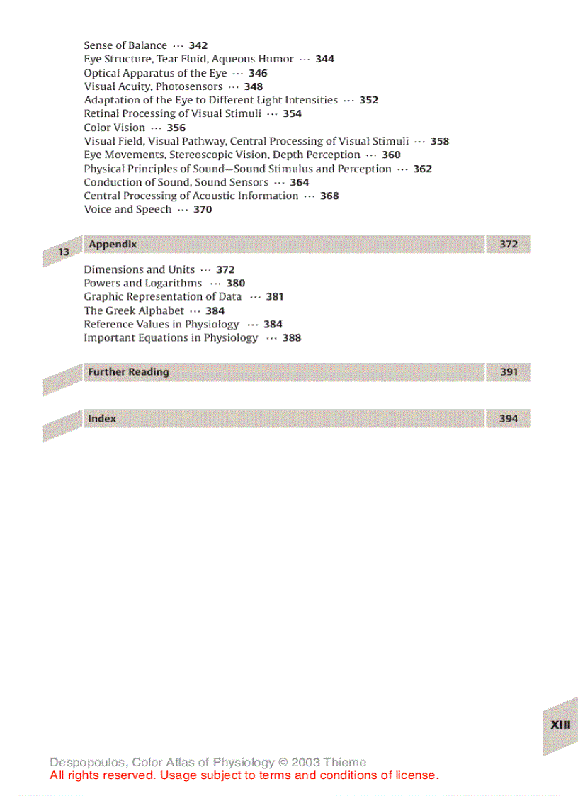 image for page Color Atlas of Physiology