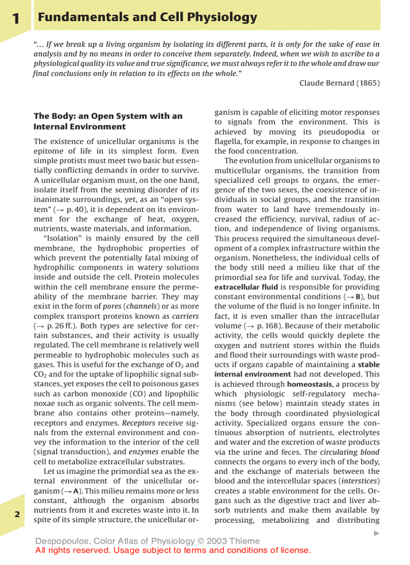 image for page Color Atlas of Physiology