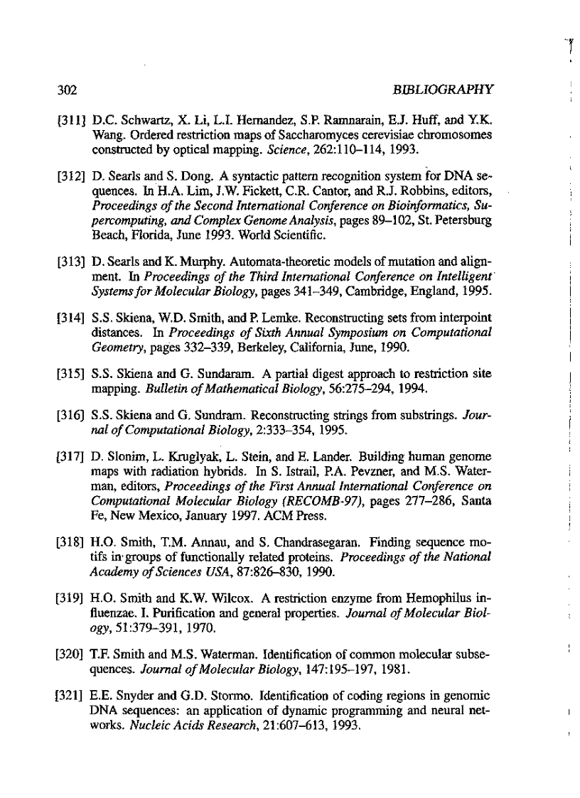 image for page Computational Molecular Biology
