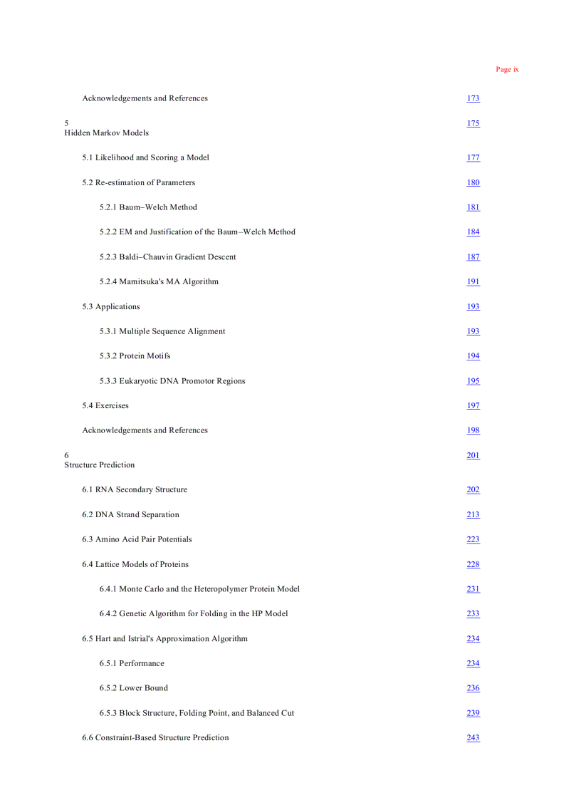 image for page Computational Molecular Biology An Introduction
