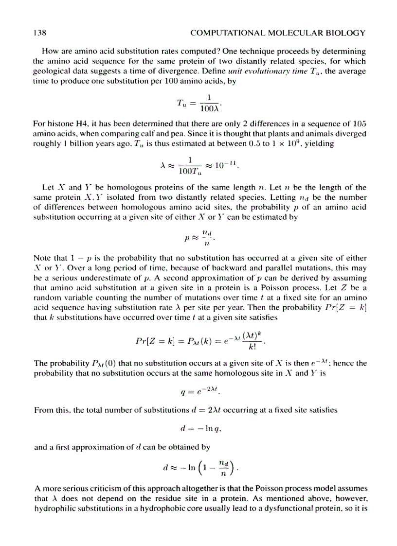 image for page Computational Molecular Biology An Introduction