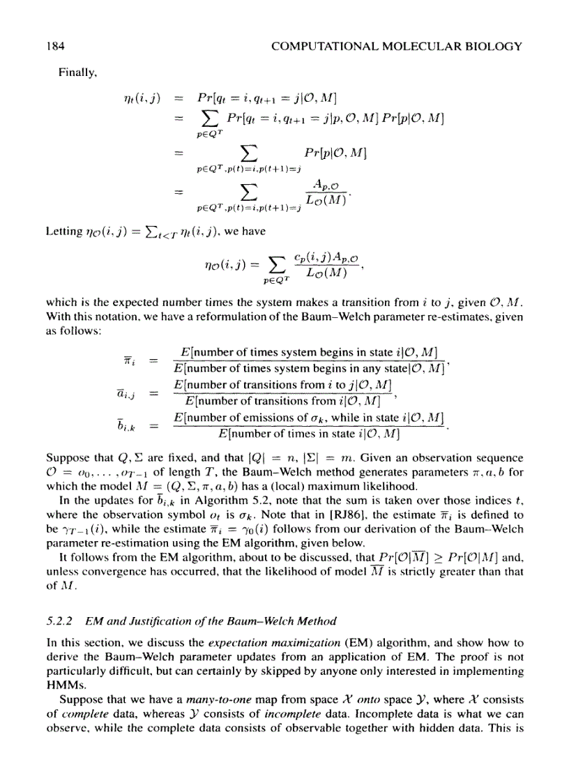 image for page Computational Molecular Biology An Introduction
