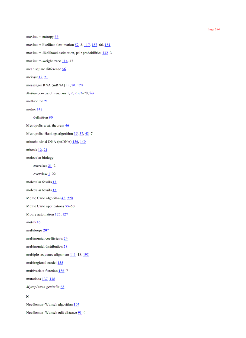 image for page Computational Molecular Biology An Introduction
