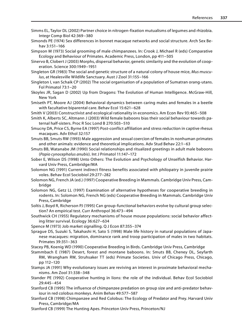 image for page Cooperation in Primates and Humans