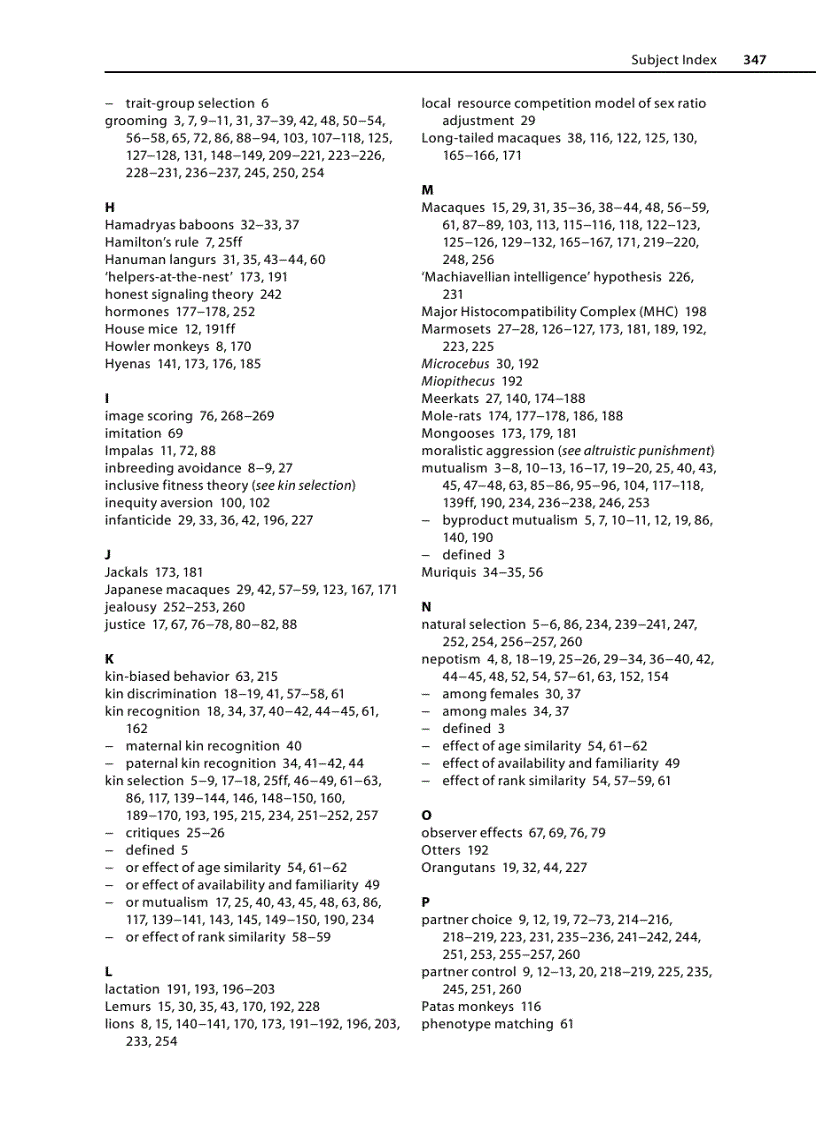 image for page Cooperation in Primates and Humans