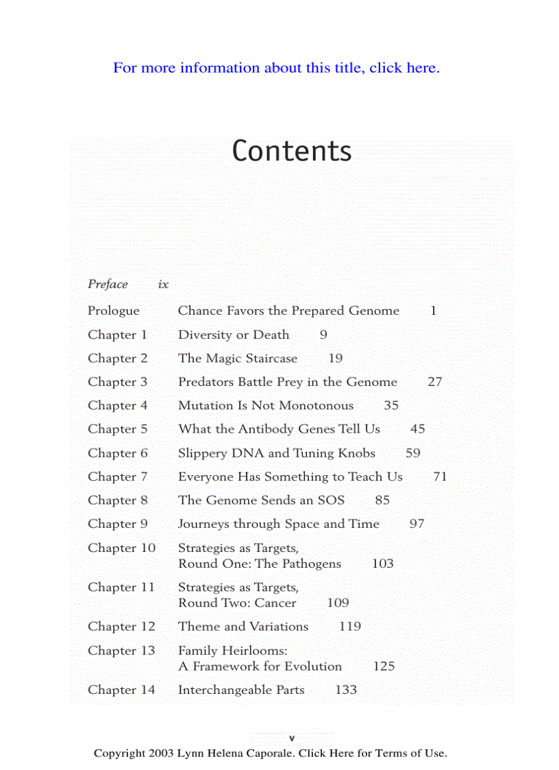 image for page Darwin In The Genome Molecular Strategies In Biological Evolution