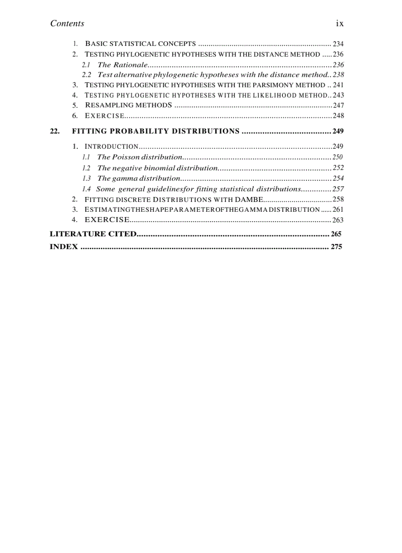 image for page Data Analysis in Molecular Biology and Evolution
