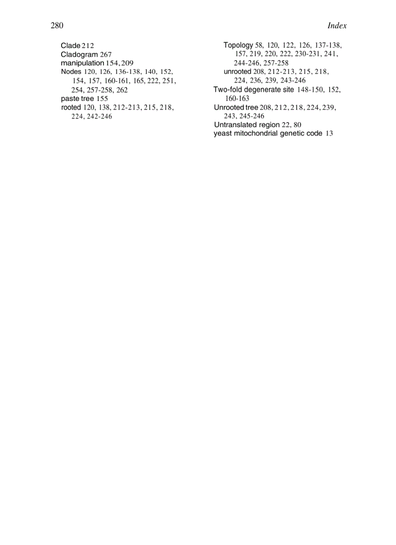 image for page Data Analysis in Molecular Biology and Evolution