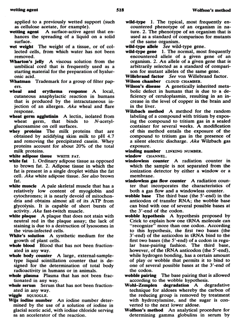 image for page Dictionary of Biochemistry and Molecular Biology 2nd Edition