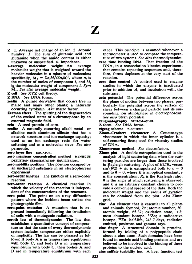 image for page Dictionary of Biochemistry and Molecular Biology 2nd Edition