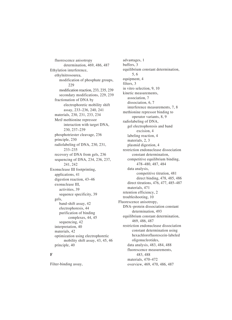 image for page DNA Protein Interactions Principles and Protocols 2nd Edition