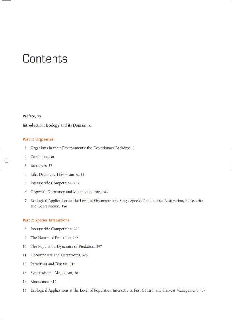 image for page Ecology