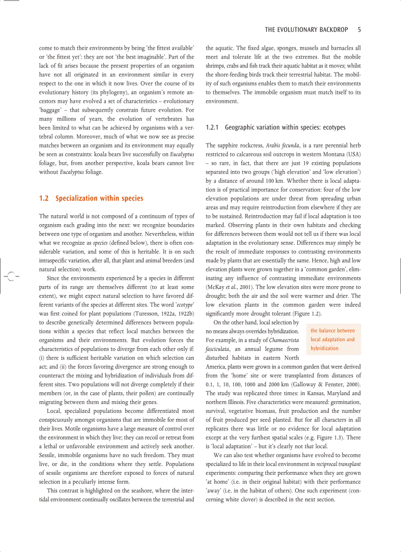 image for page Ecology