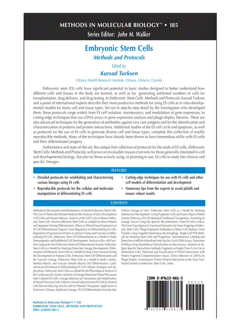 image for page Embryonic Stem Cells