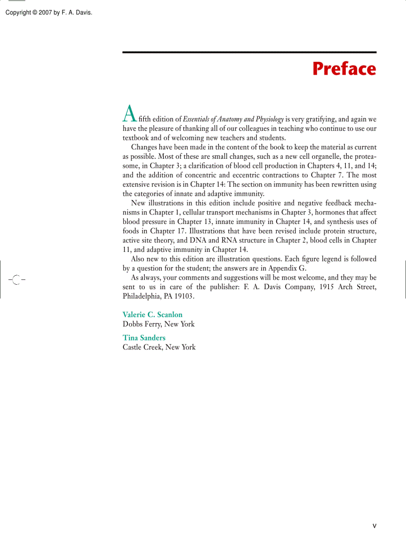 image for page Essentials of Anatomy and Physiology 5th Edition