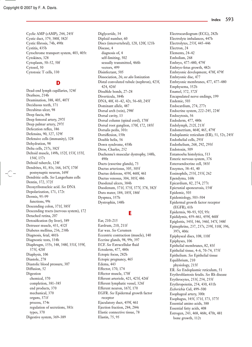image for page Essentials of Anatomy and Physiology 5th Edition